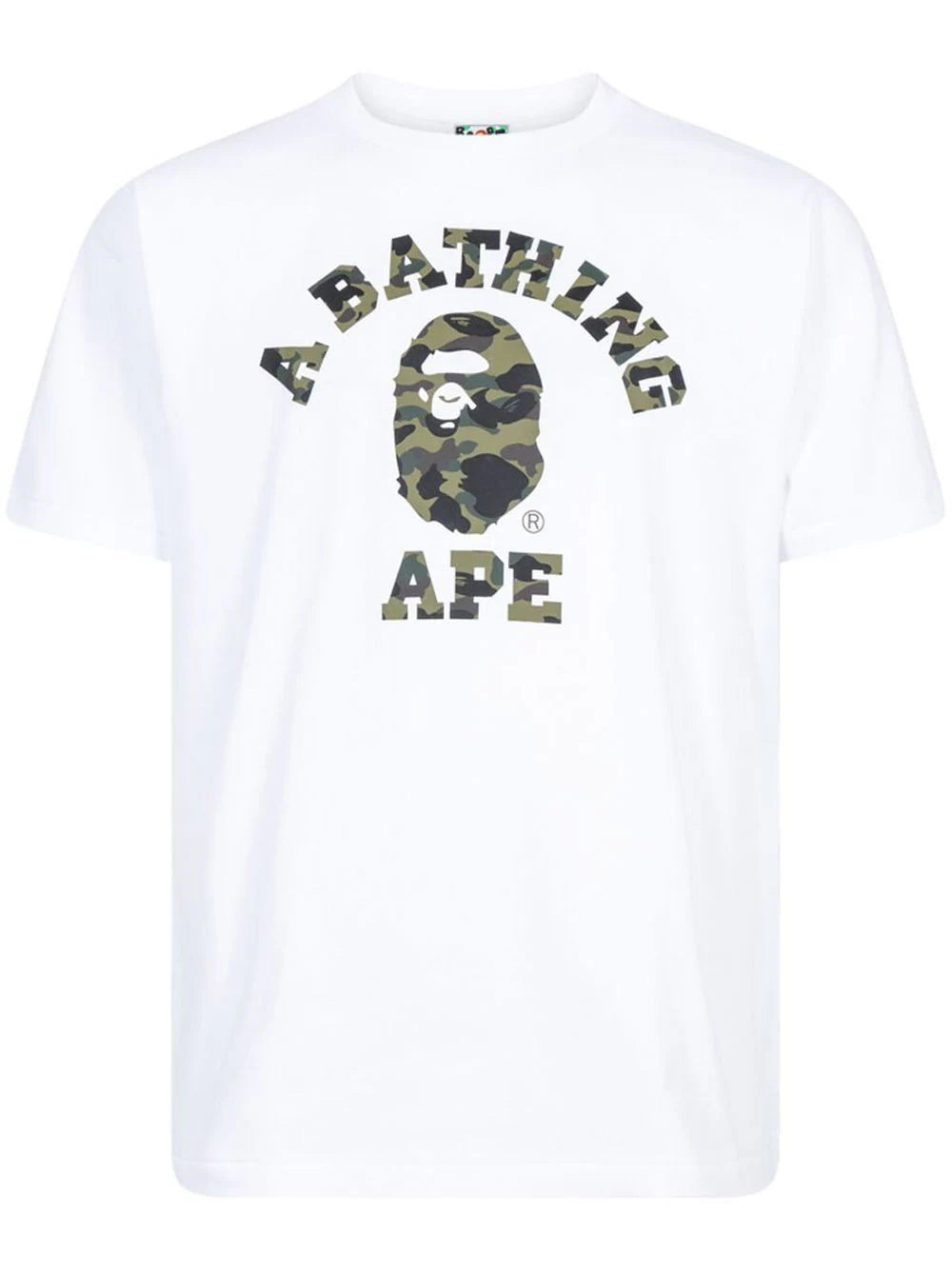 Bathing ape shop t shirt camo