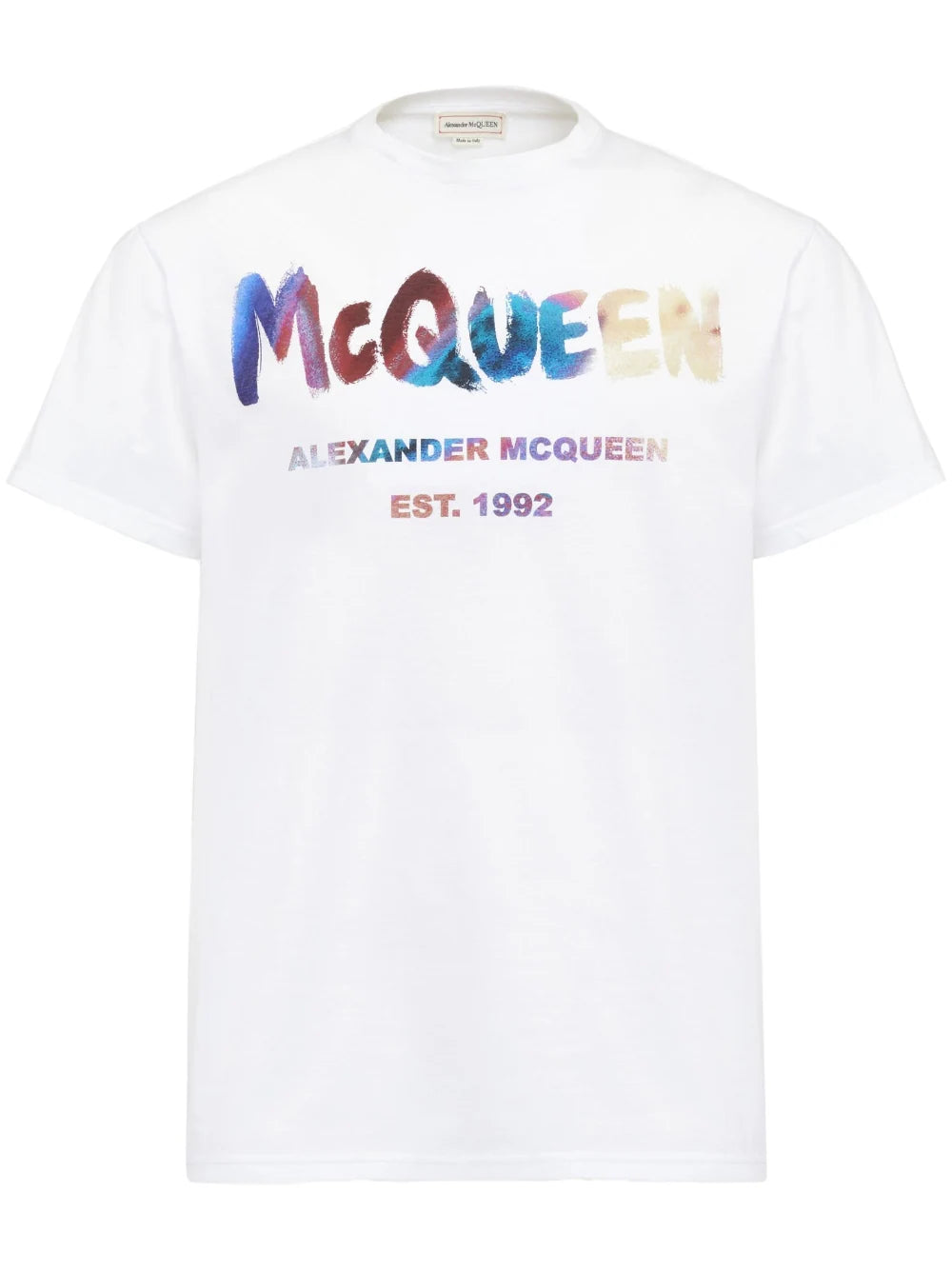 Alexander McQueen logo-print cotton T-shirt
