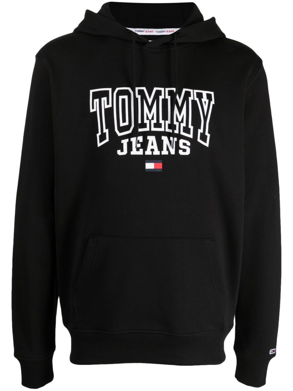 Tommy Jeans logo-print drawstring hoodie
