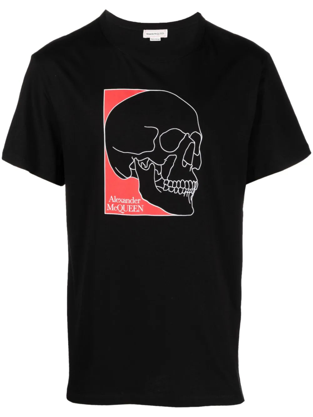 Skull Print Mcqueen Skull T Shirt Alexander McQueen Skull-print