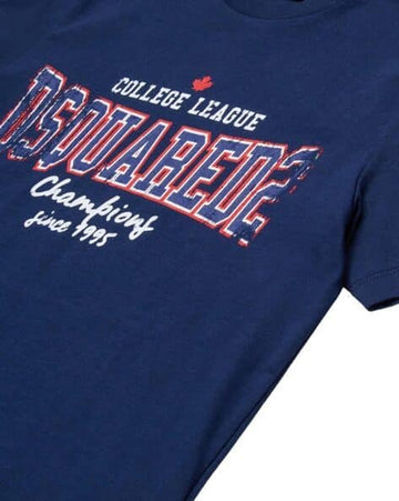 DSQUARED2 Boys Logo-Print Cotton T-Shirt