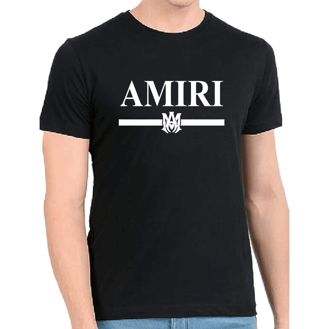 Mens Amiri logo Regular Fit Tshirt – Be Yourself Clothing