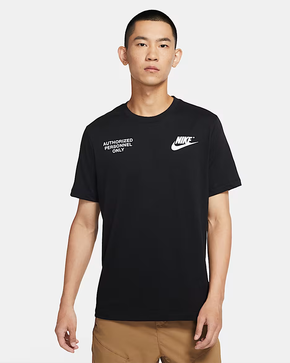 Nike Sportswear Men's Black T-Shirt