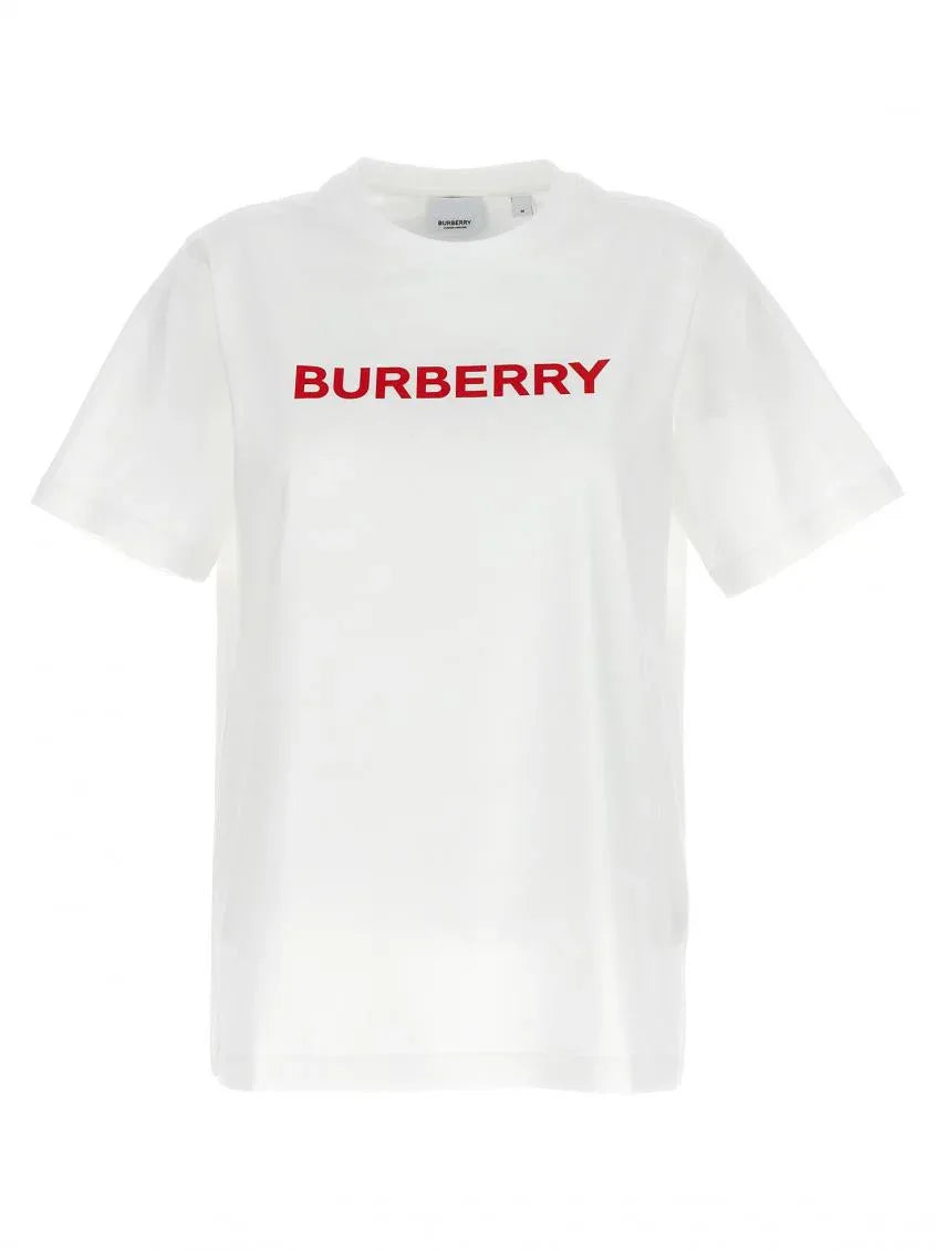 Burberry White Logo T-Shirt – Be Yourself Clothing