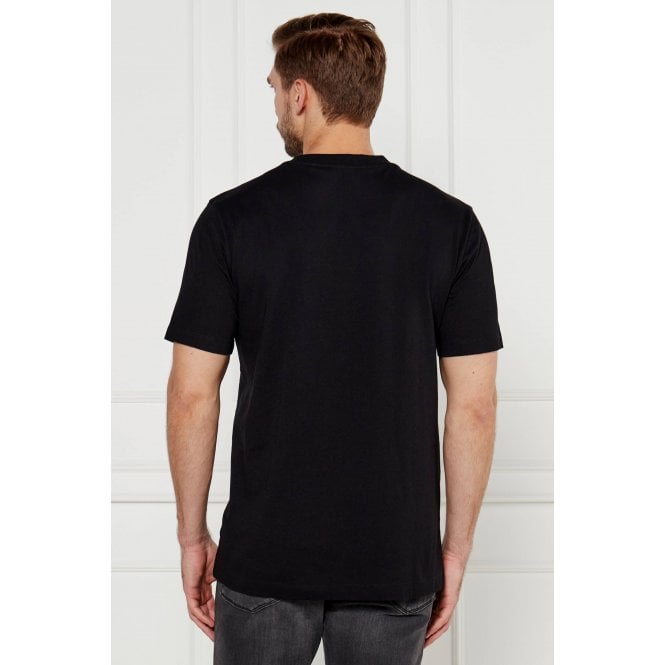Hugo Boss Daltorip Decorated Logo Print Crew Half Sleeve T-Shirt