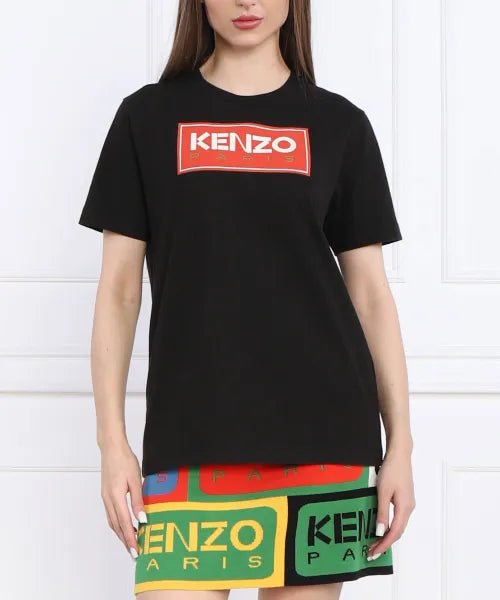 Women's Regular fit Black t-shirt