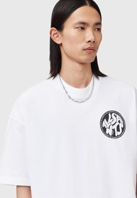 NEW Distortion oversized t-shirt in white