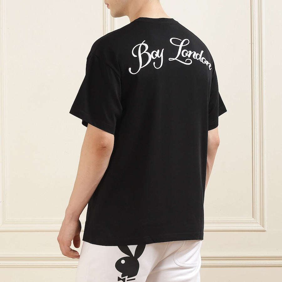 Black Playboy X BOY Hot Seat T-shirt