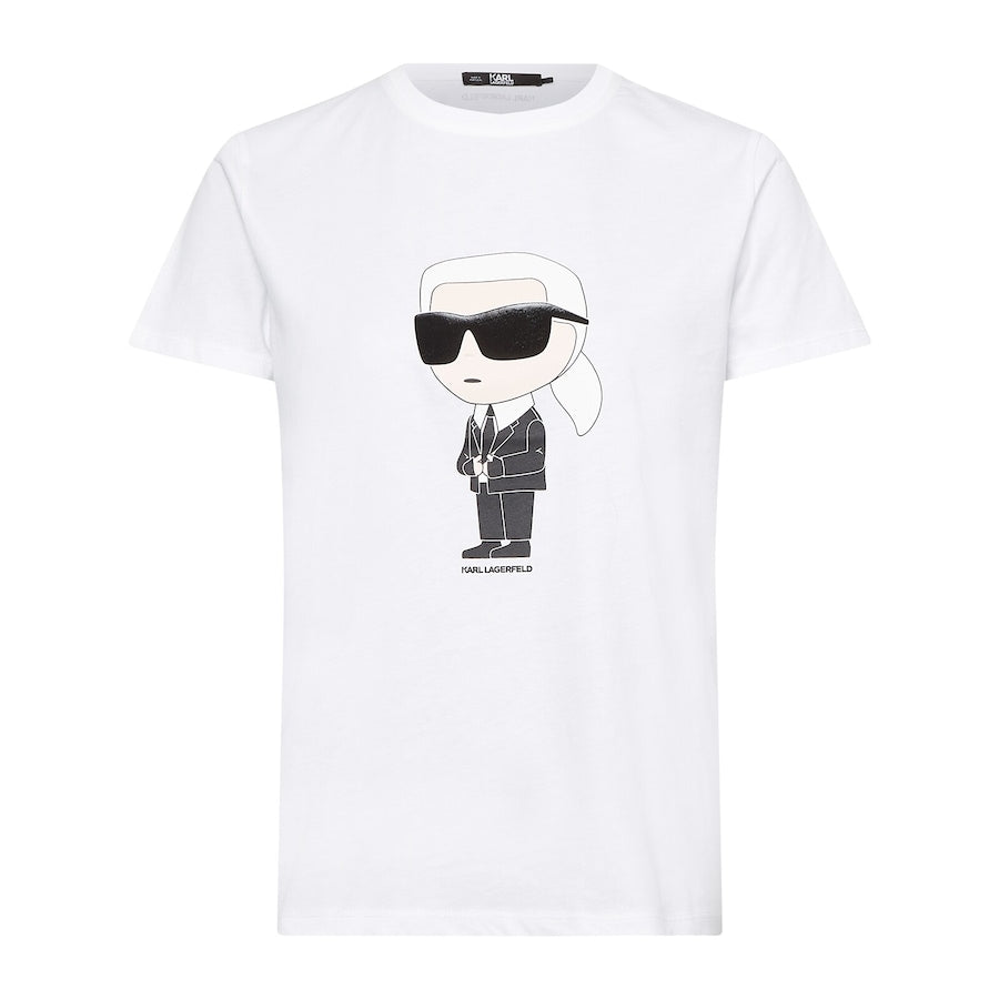Women White Karl Ikonik T-Shirt