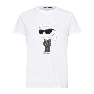 Women White Karl Ikonik T-Shirt