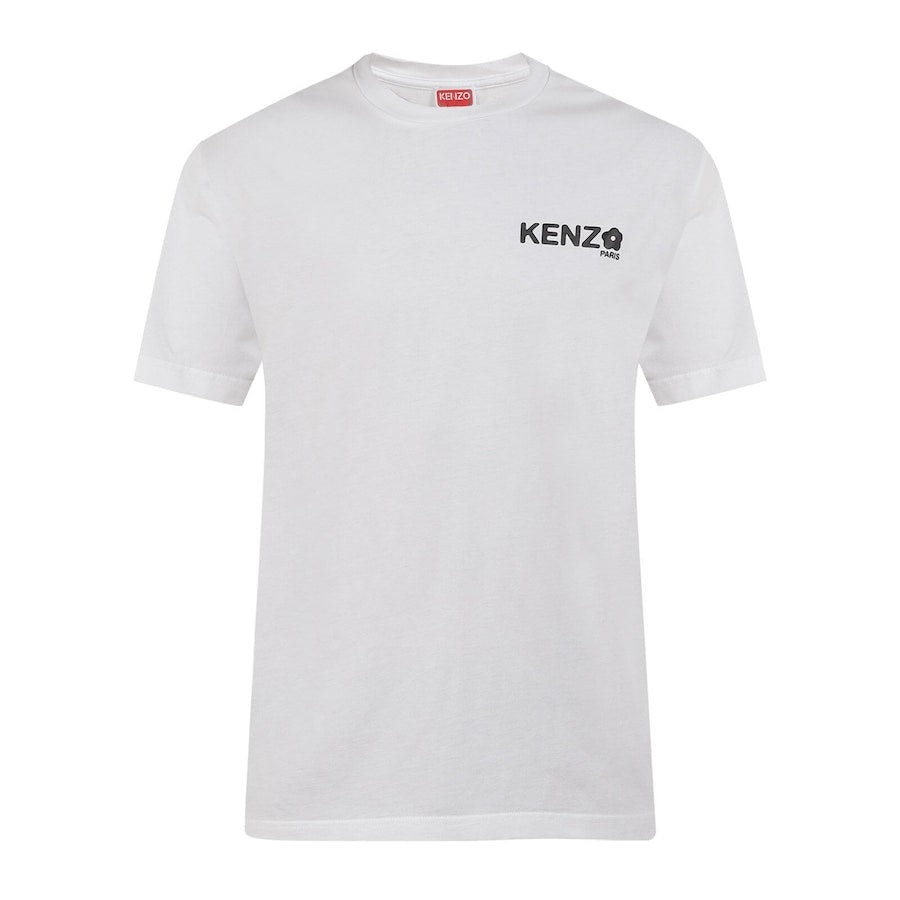 Men White Boke Flower 2.0 Print T-shirt