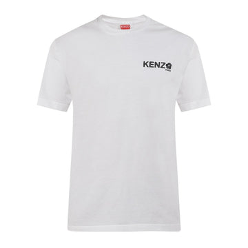 Men White Boke Flower 2.0 Print T-shirt