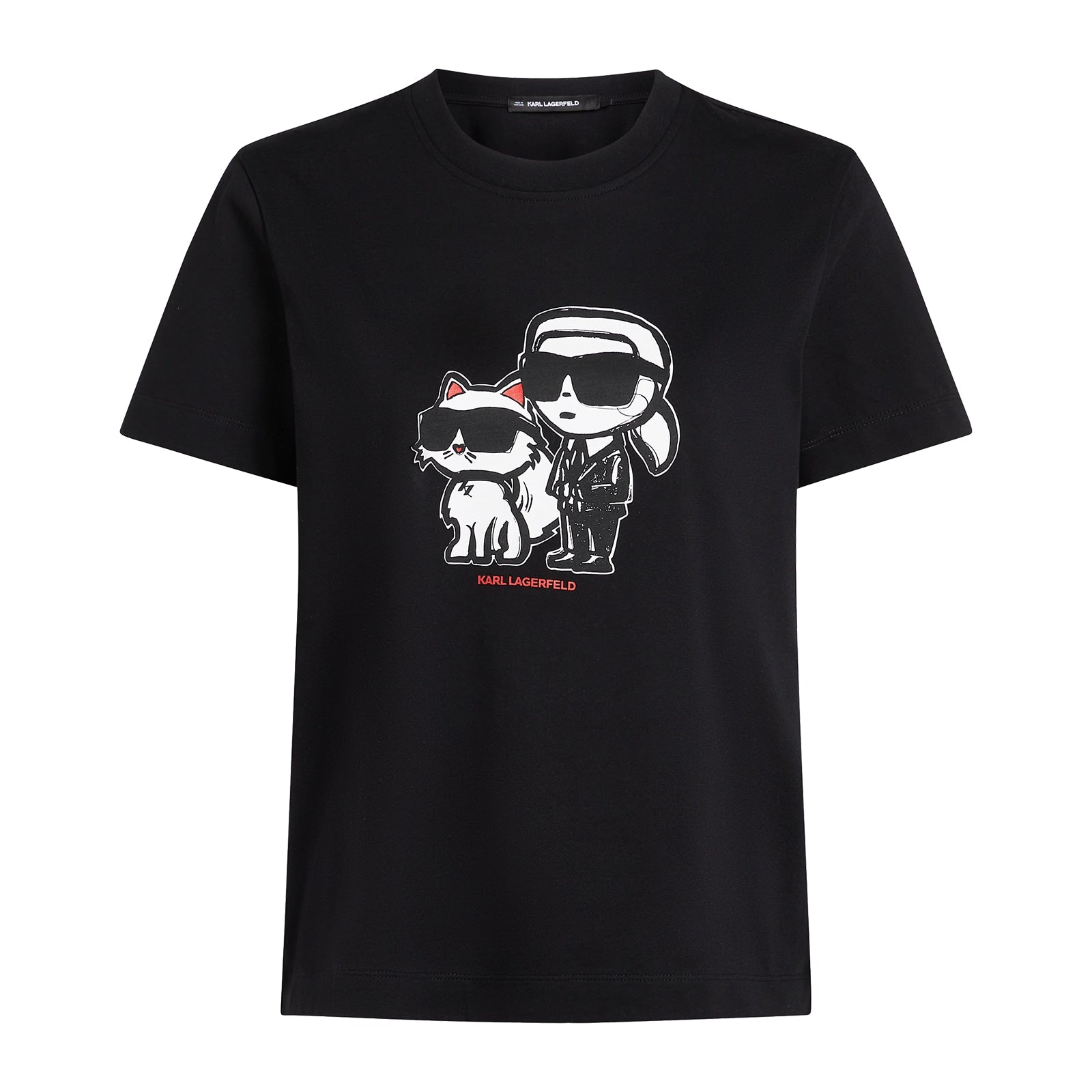 Women Black Ikon Sketch Duo T-shirt