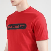 Men Red HS Essential Box T-shirt