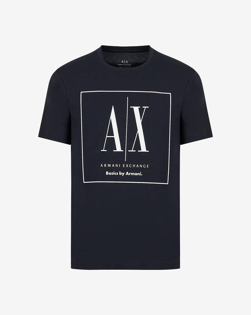 ARMANI EXCHANGE NAVY BLUE T-SHIRT