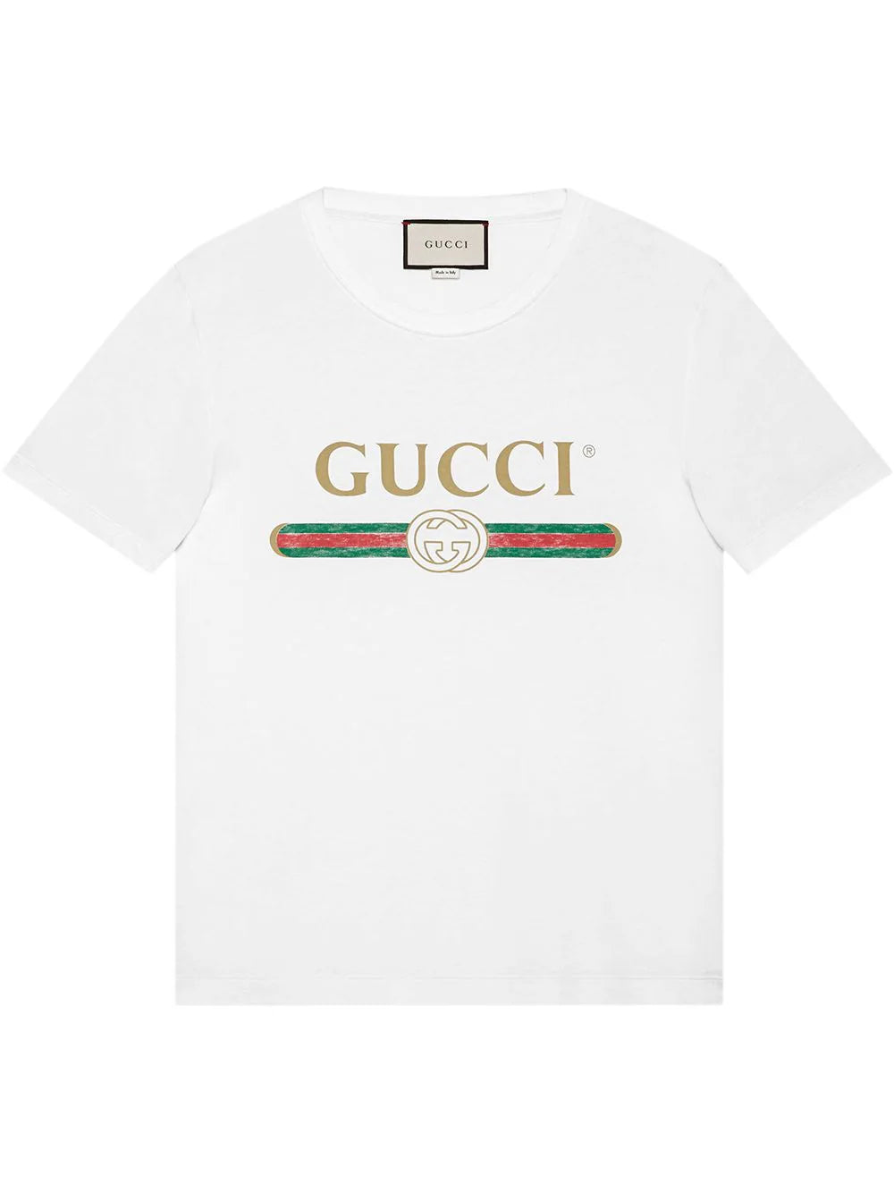 Gucci logo print cotton T-shirt