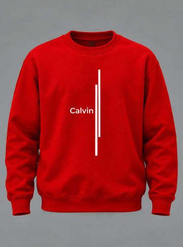 Minimalist Linear Graphic Sweatshirt