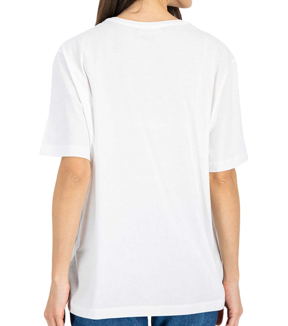 SunFlower logo White Roundneck T-Shirt