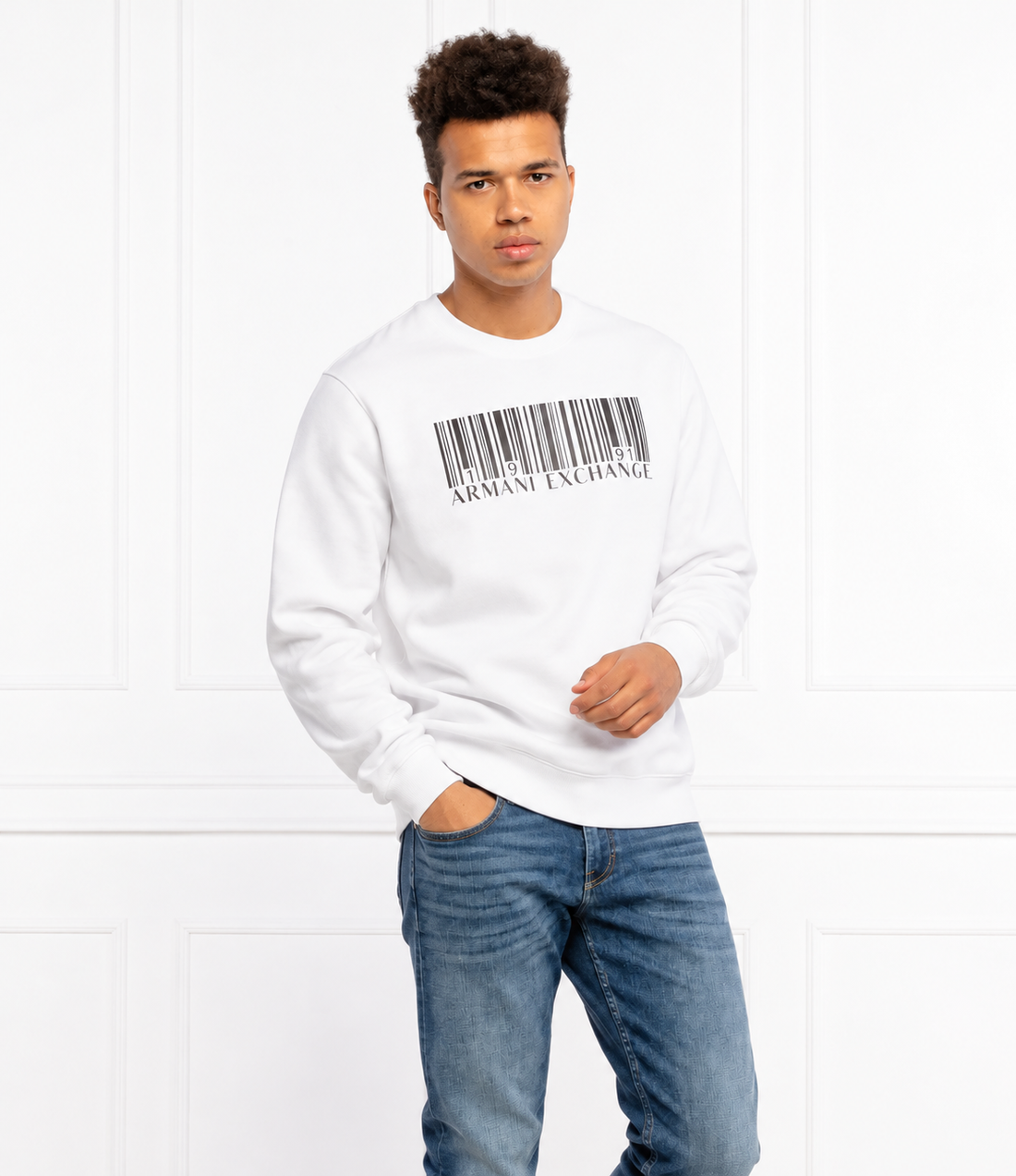 Barcode Heritage Graphic Sweatshirt