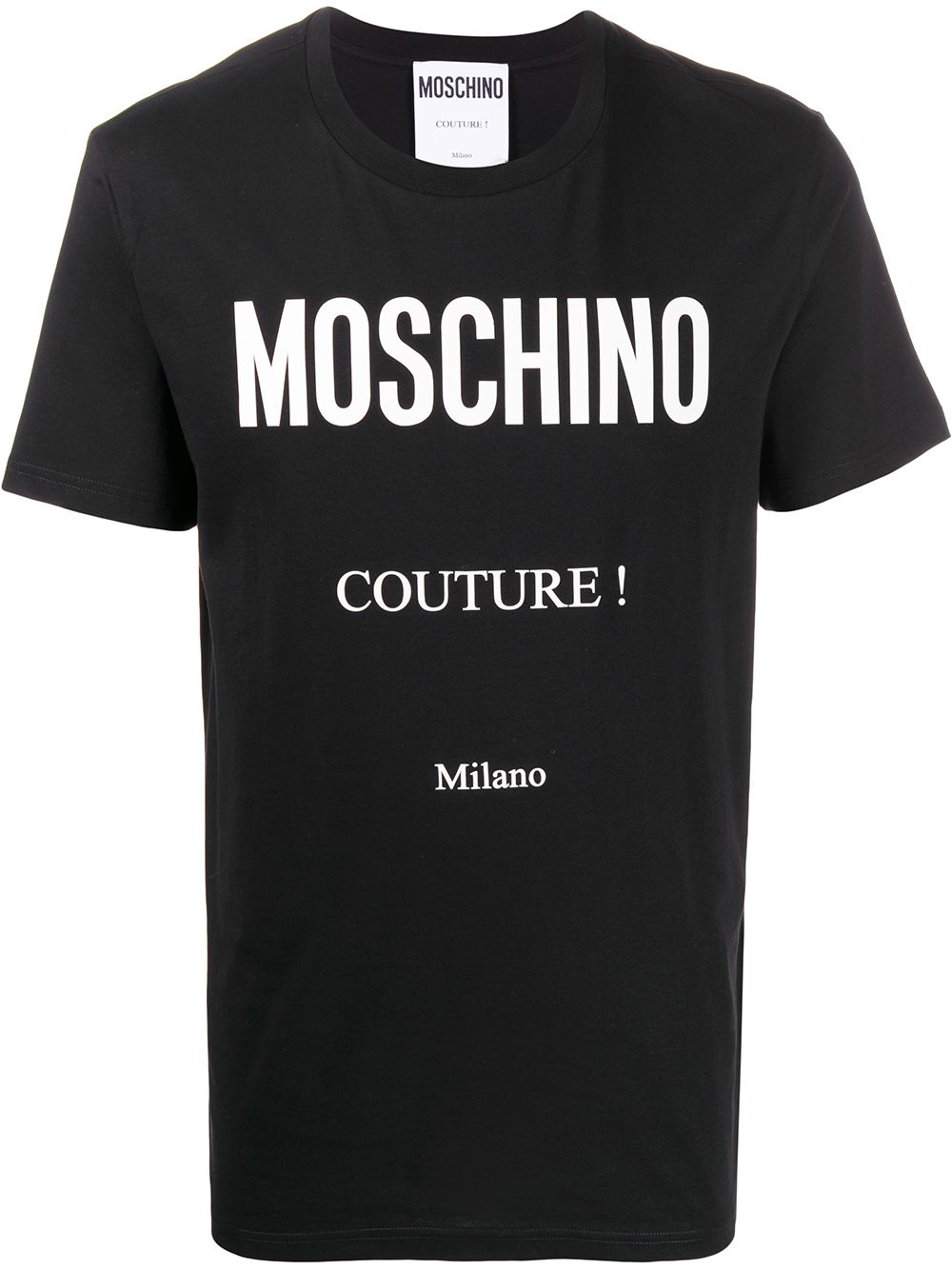Giant logo print Black T-shirt for Women's