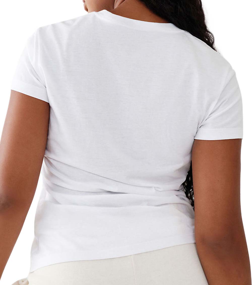 White Buddha Crewneck T-Shirt