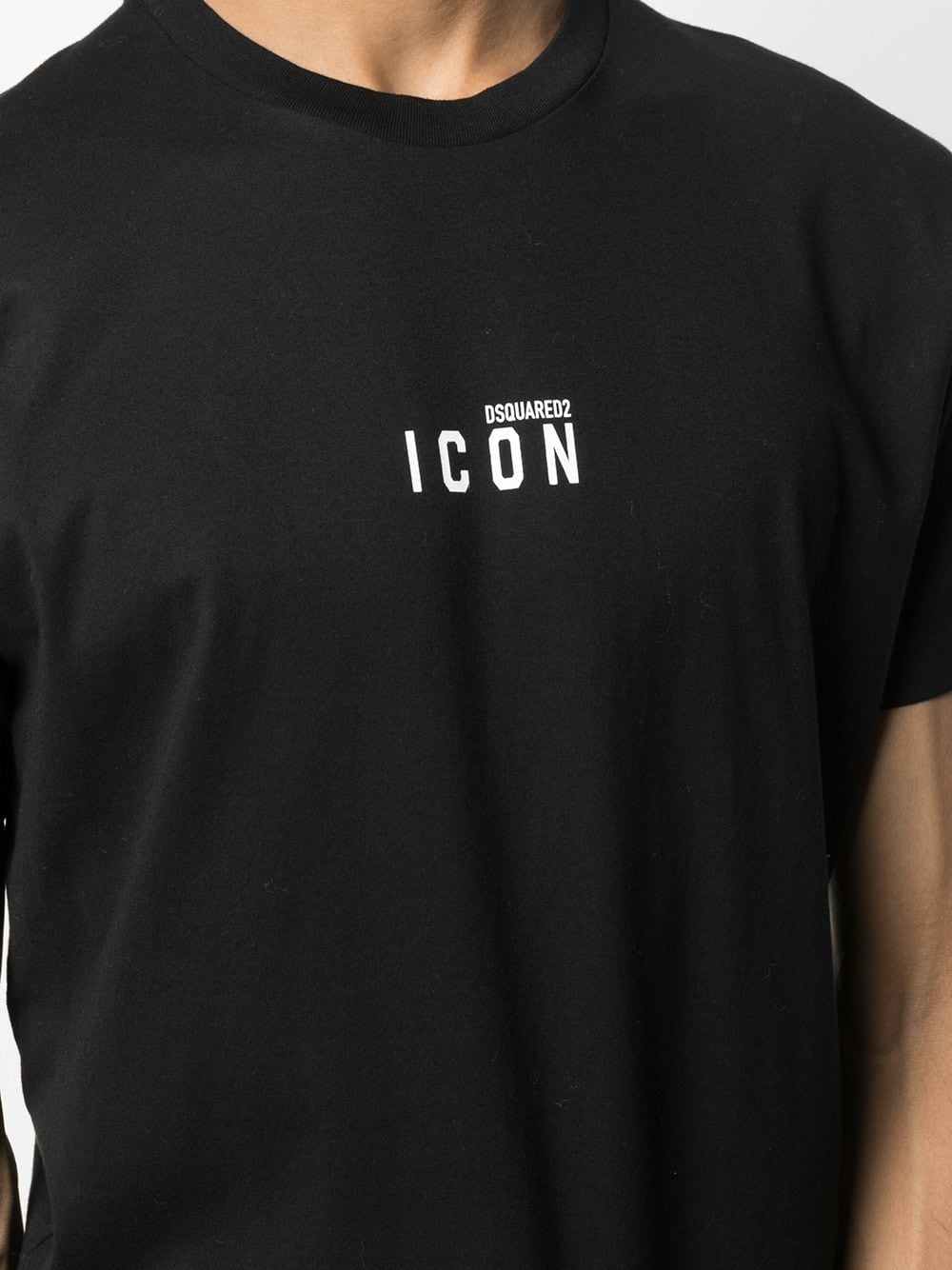 Dsquared2 logo-print black T-shirt
