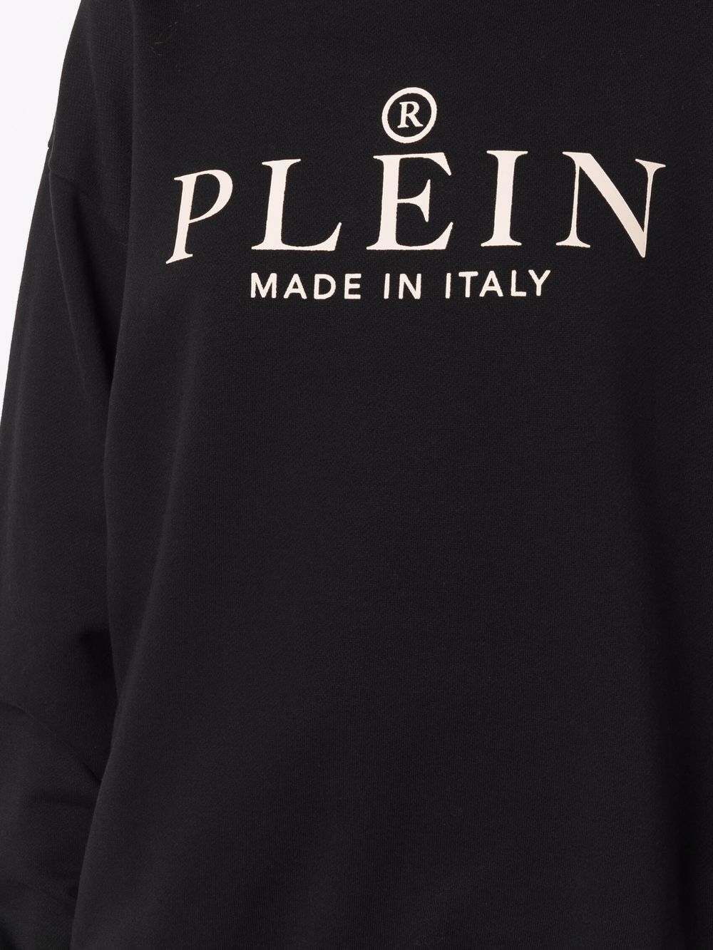 Iconic Plein regular fit black sweatshirt