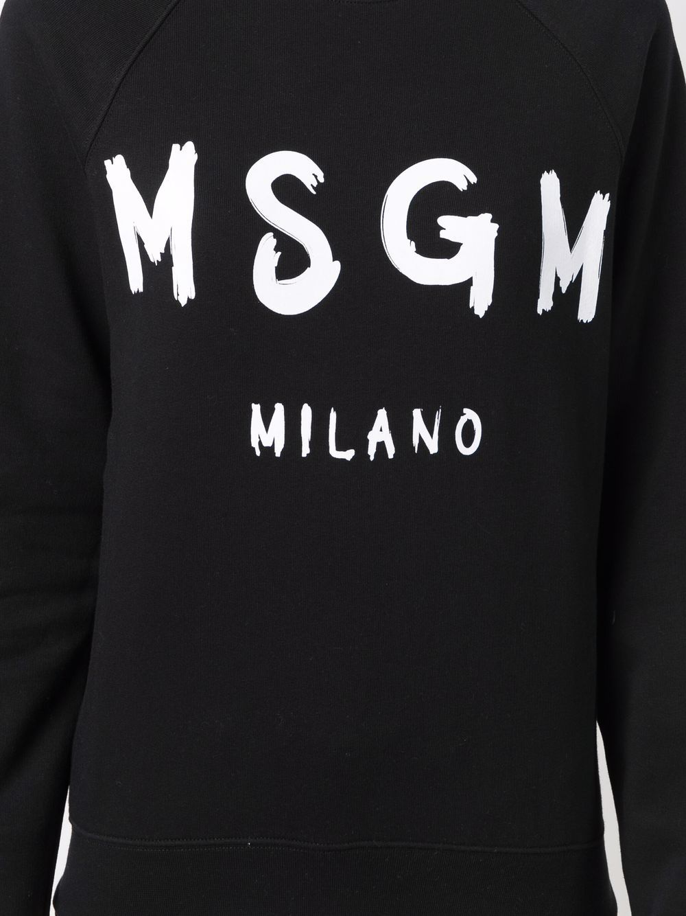 MSGM logo-print sweatshirt
