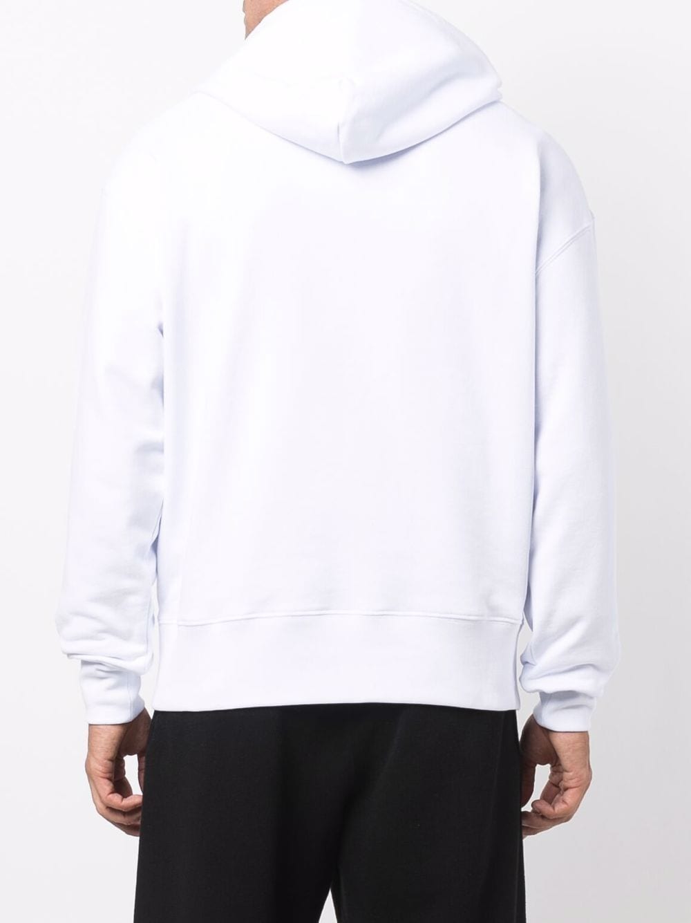 MSGM high-contrast logo hoodie