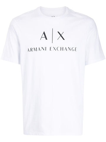 Women's logo-print White cotton T-shirt