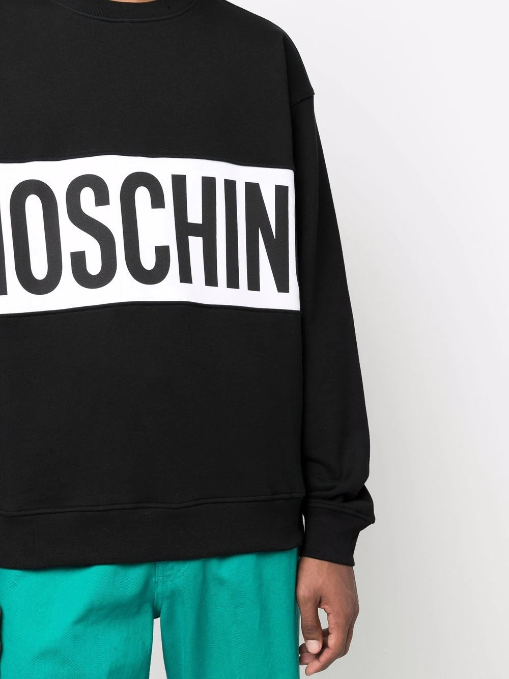 Brand's Big logo-printed black sweatshirt