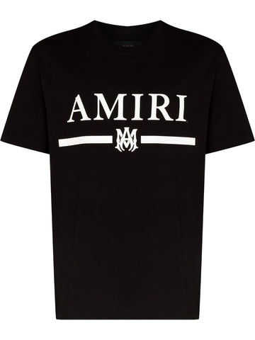 Iconic Logo Black cotton T-shirt
