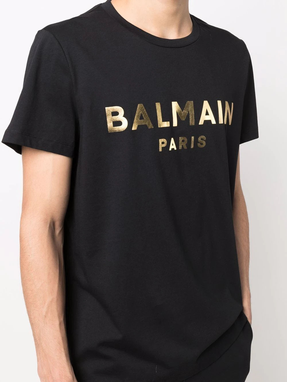 Balmain logo print T-shirt