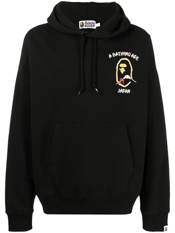 A BATHING APE® print Japan logo hoodie