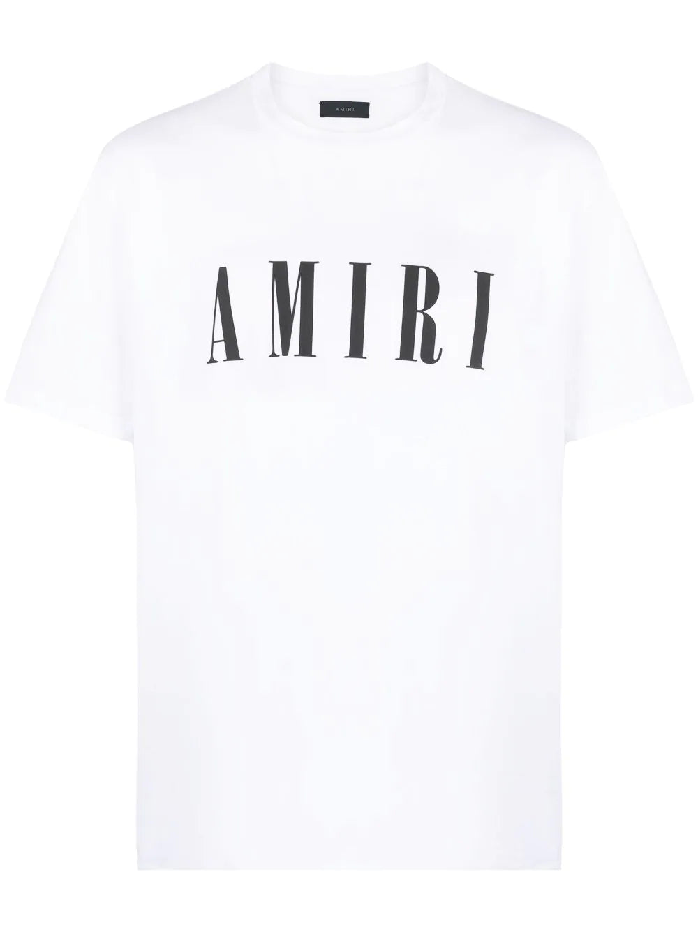 Brand logo-print white T-shirt