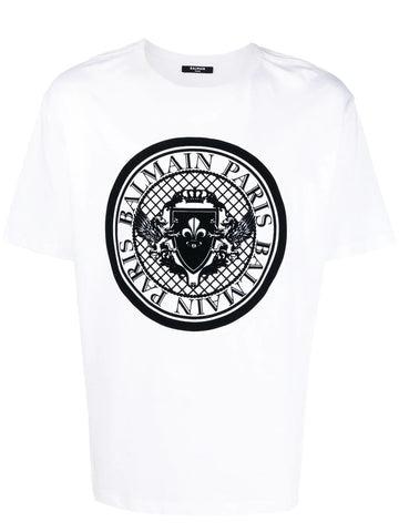 Balmain logo-print cotton T-shirt