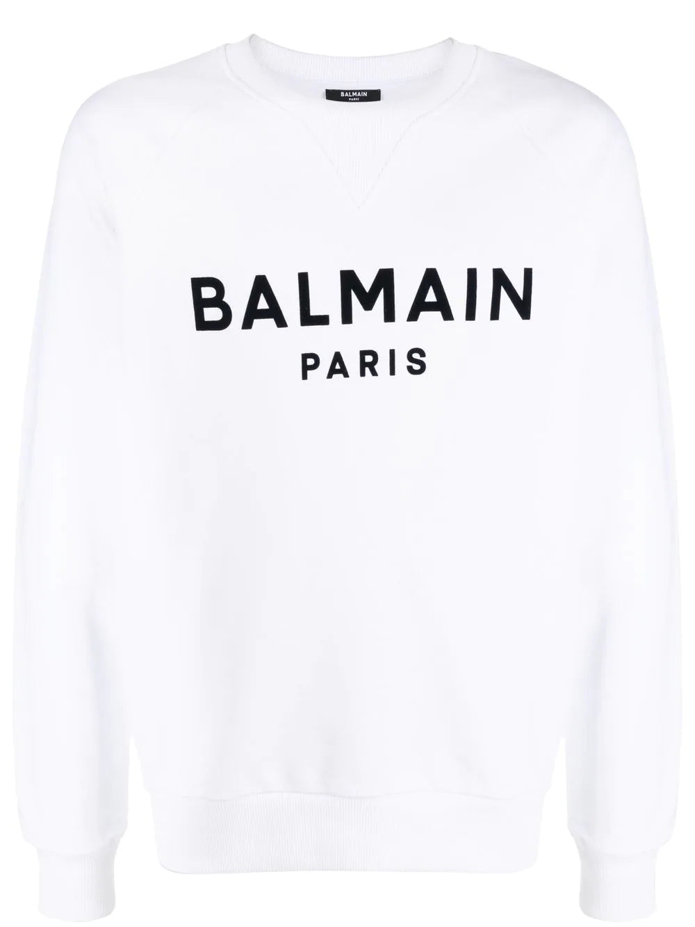 Brand's logo-print white sweatshirt