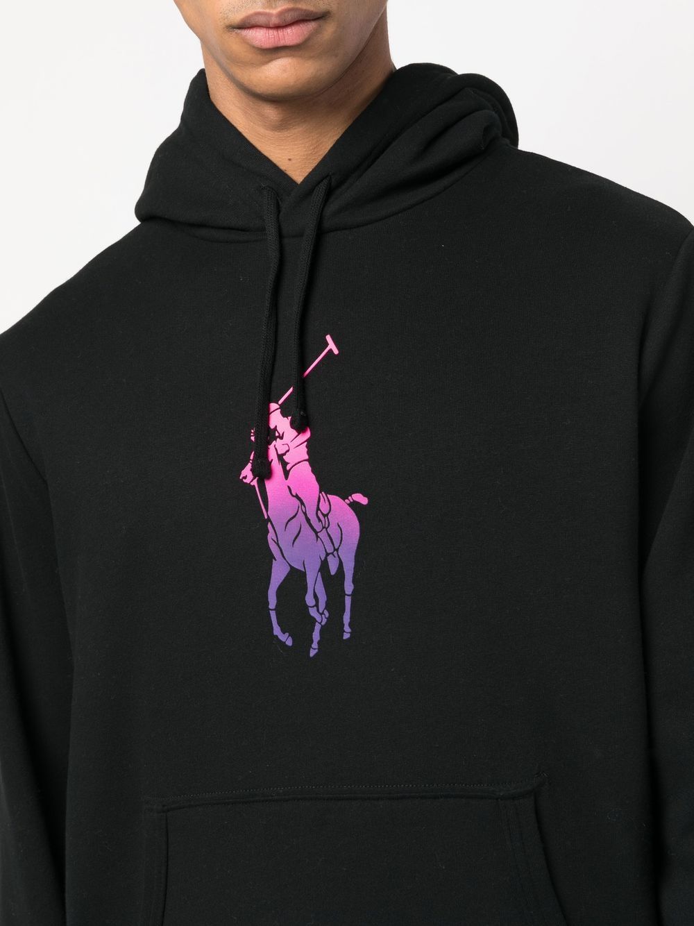 Polo Ralph Lauren logo-print pullover hoodie