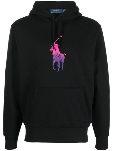 Polo Ralph Lauren logo-print pullover hoodie