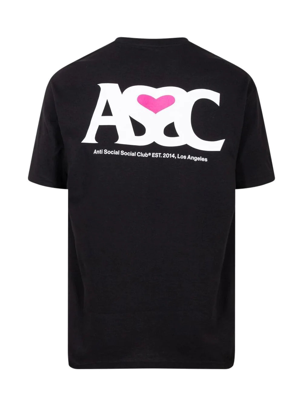 Negative Space crew-neck black T-shirt
