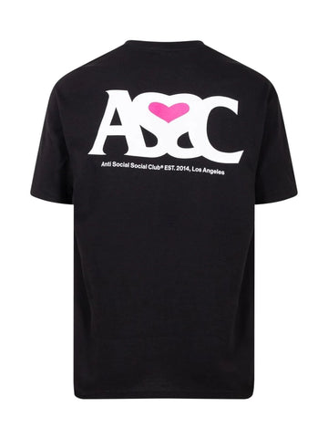 Negative Space crew-neck black T-shirt