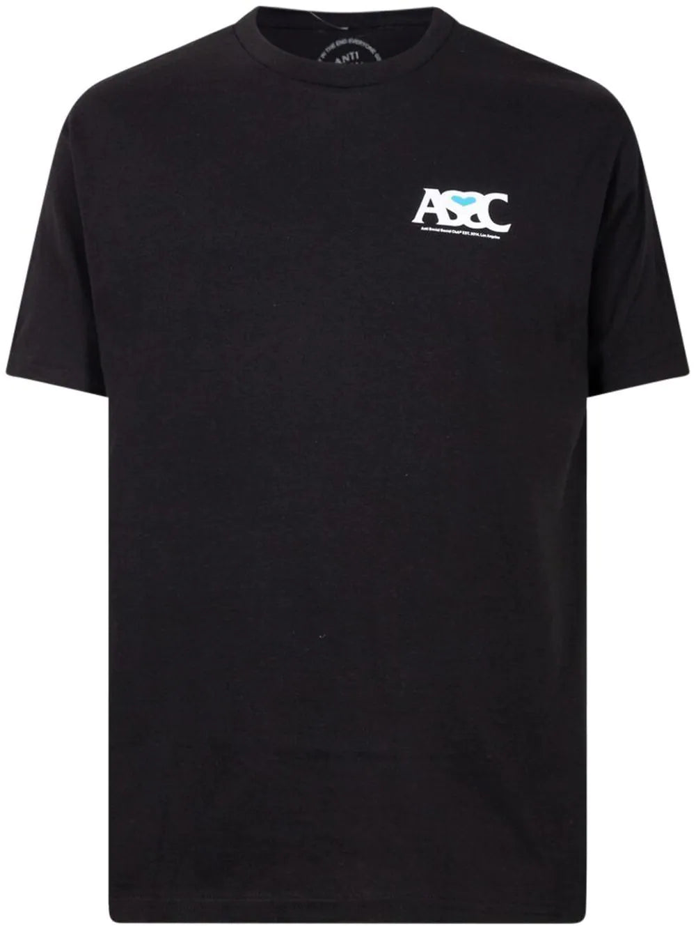 Negative Space crew-neck black T-shirt
