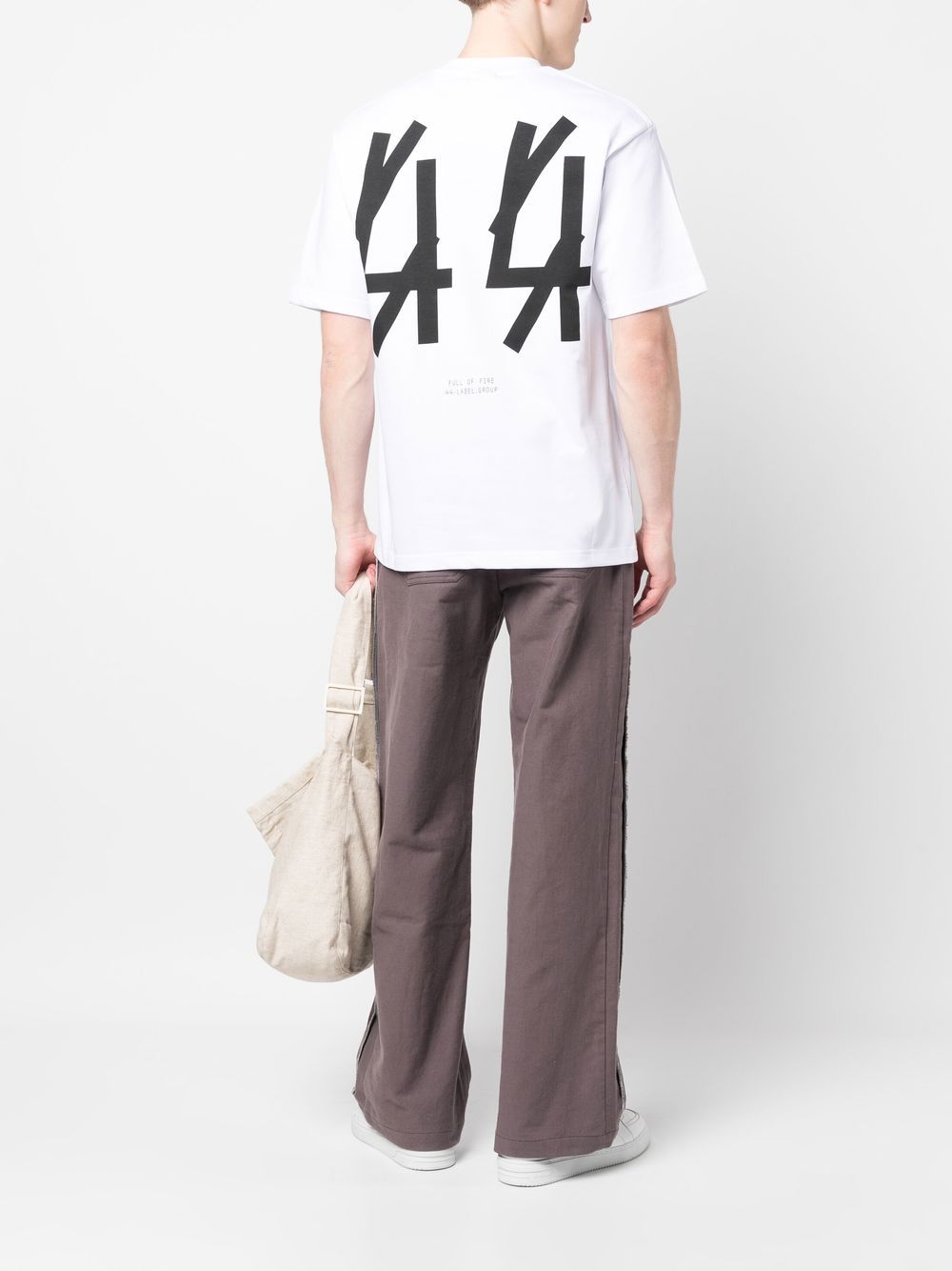 44 LABEL GROUP graphic-print Oversized T-shirt