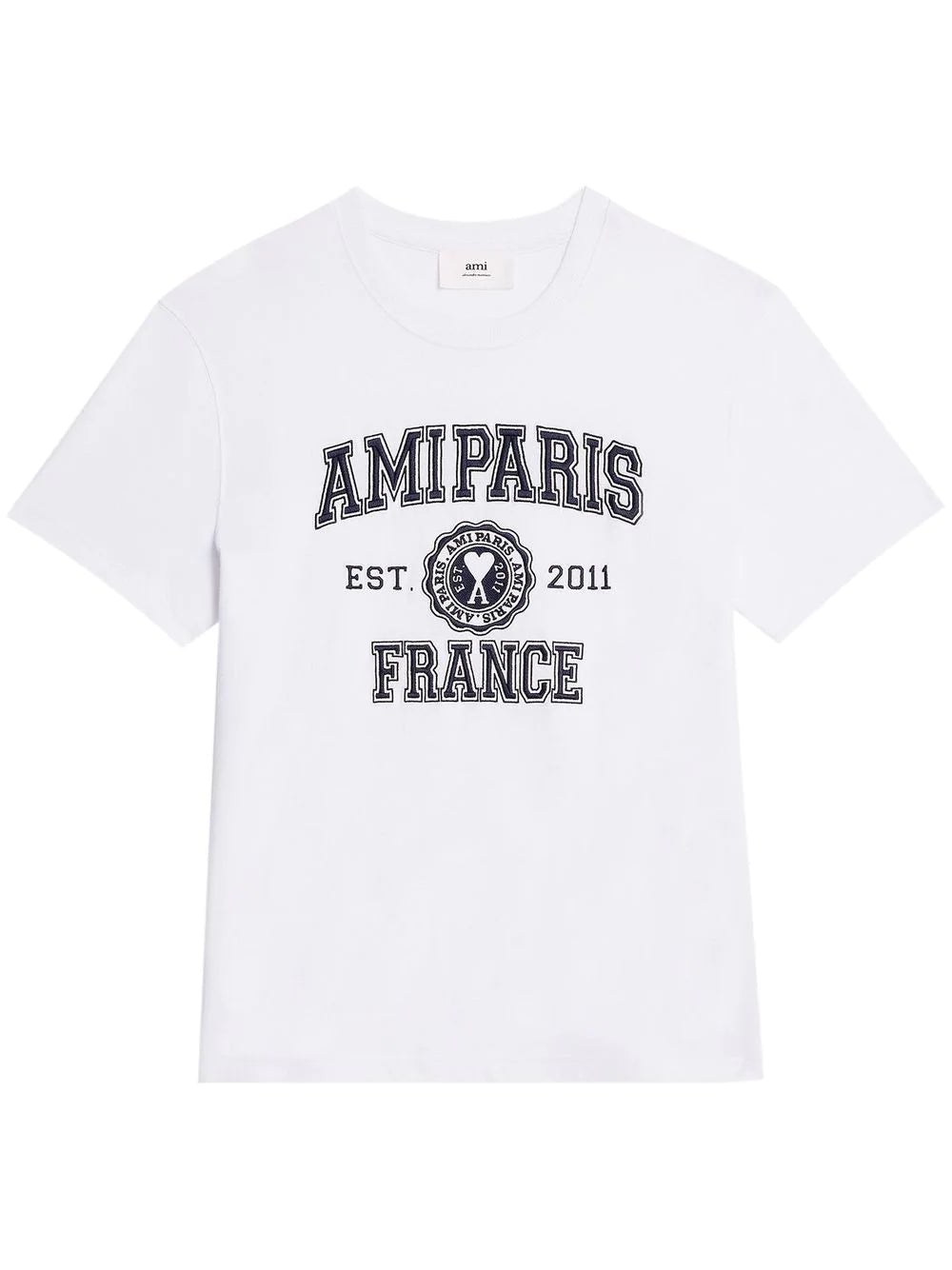 AMI Paris logo-print cotton T-shirt
