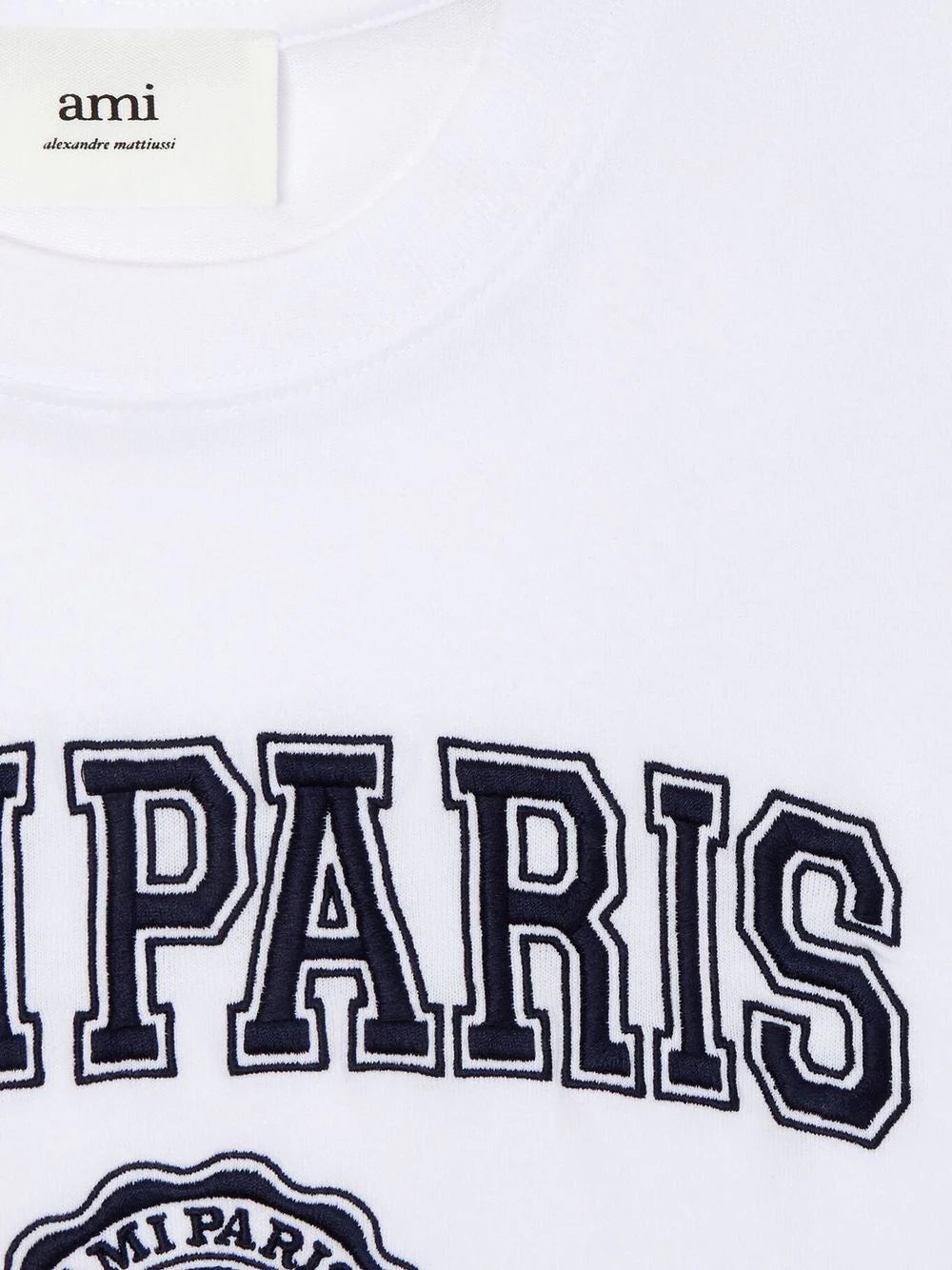 AMI Paris logo-print cotton T-shirt