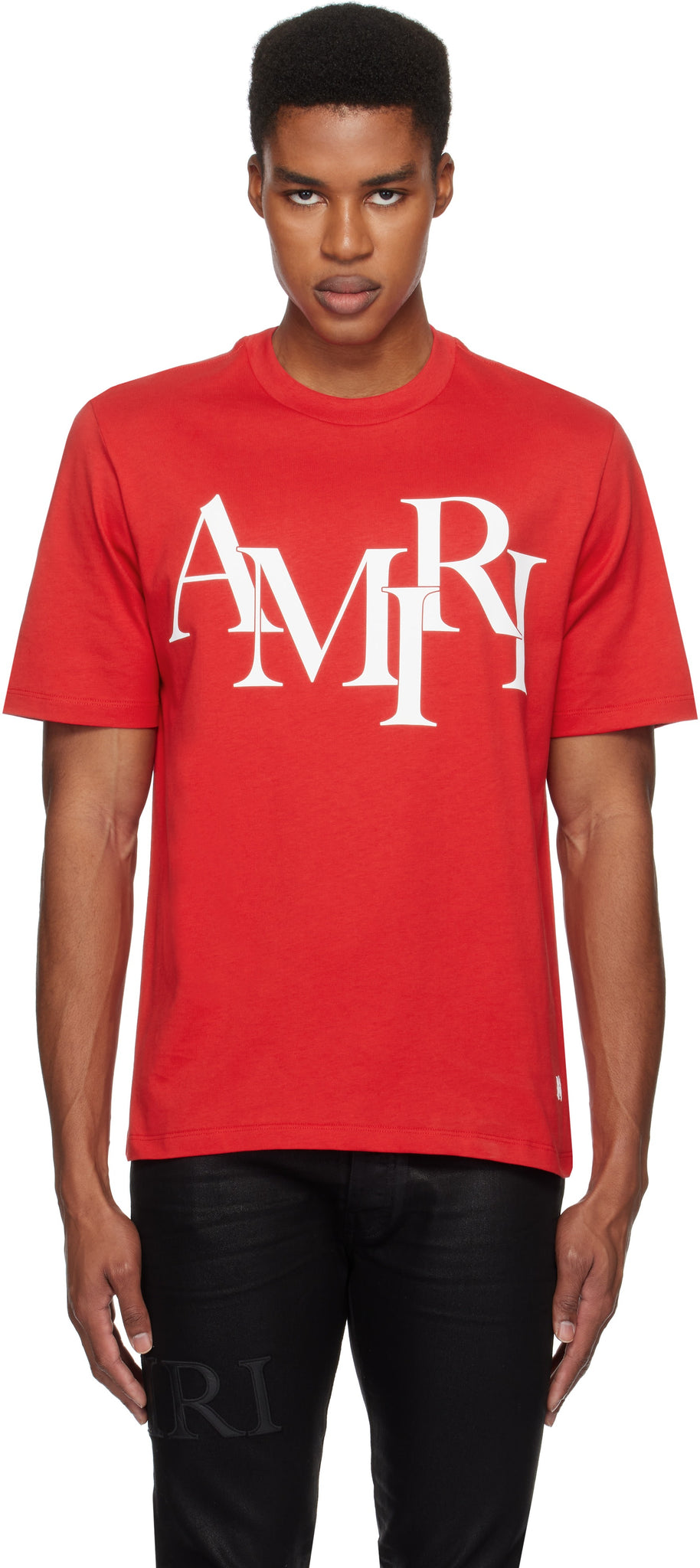 AMIRI cotton Red T-shirt