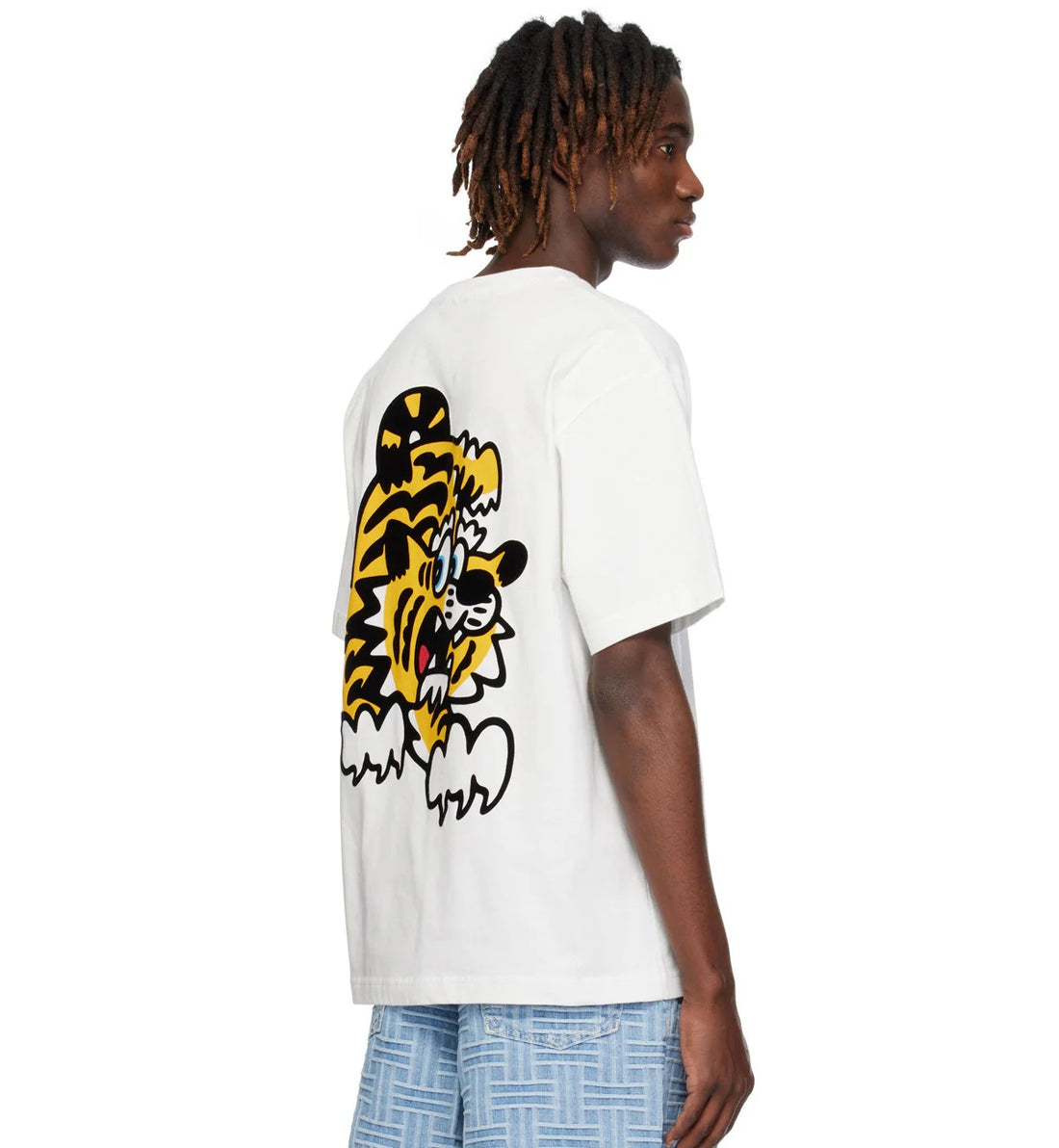 Verdy Paris Tiger Oversized T-Shirt (White)