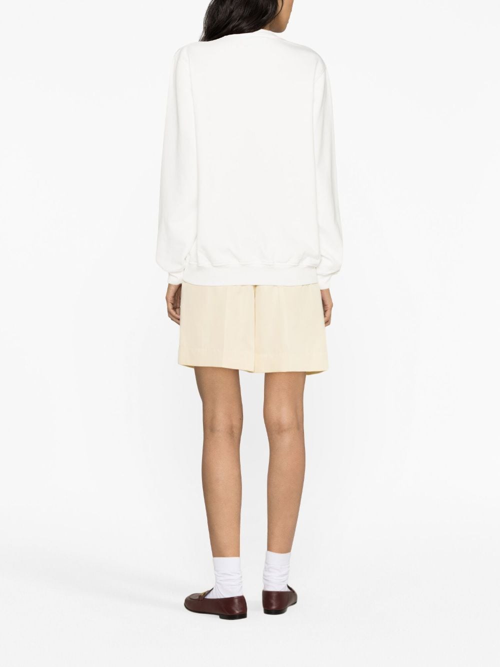 Casablanca Casa Way printed white sweatshirt