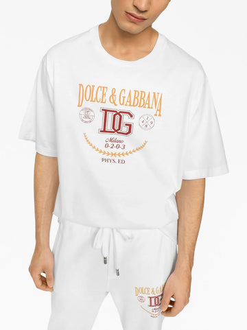 Dolce & Gabbana Interlock logo-print T-shirt