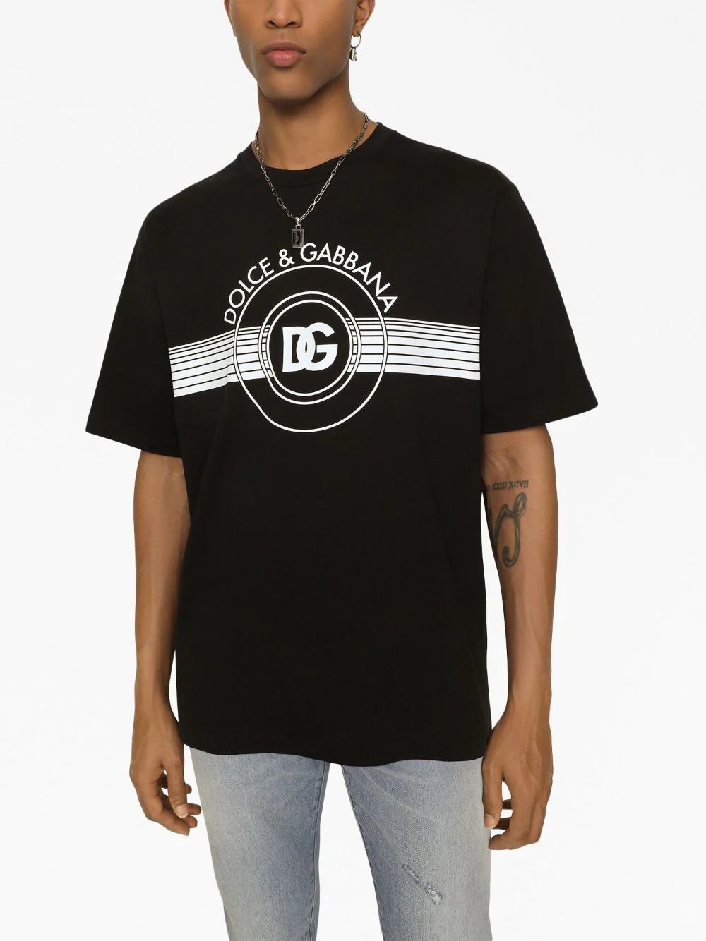 Dolce & Gabbana logo-print cotton T-shirt